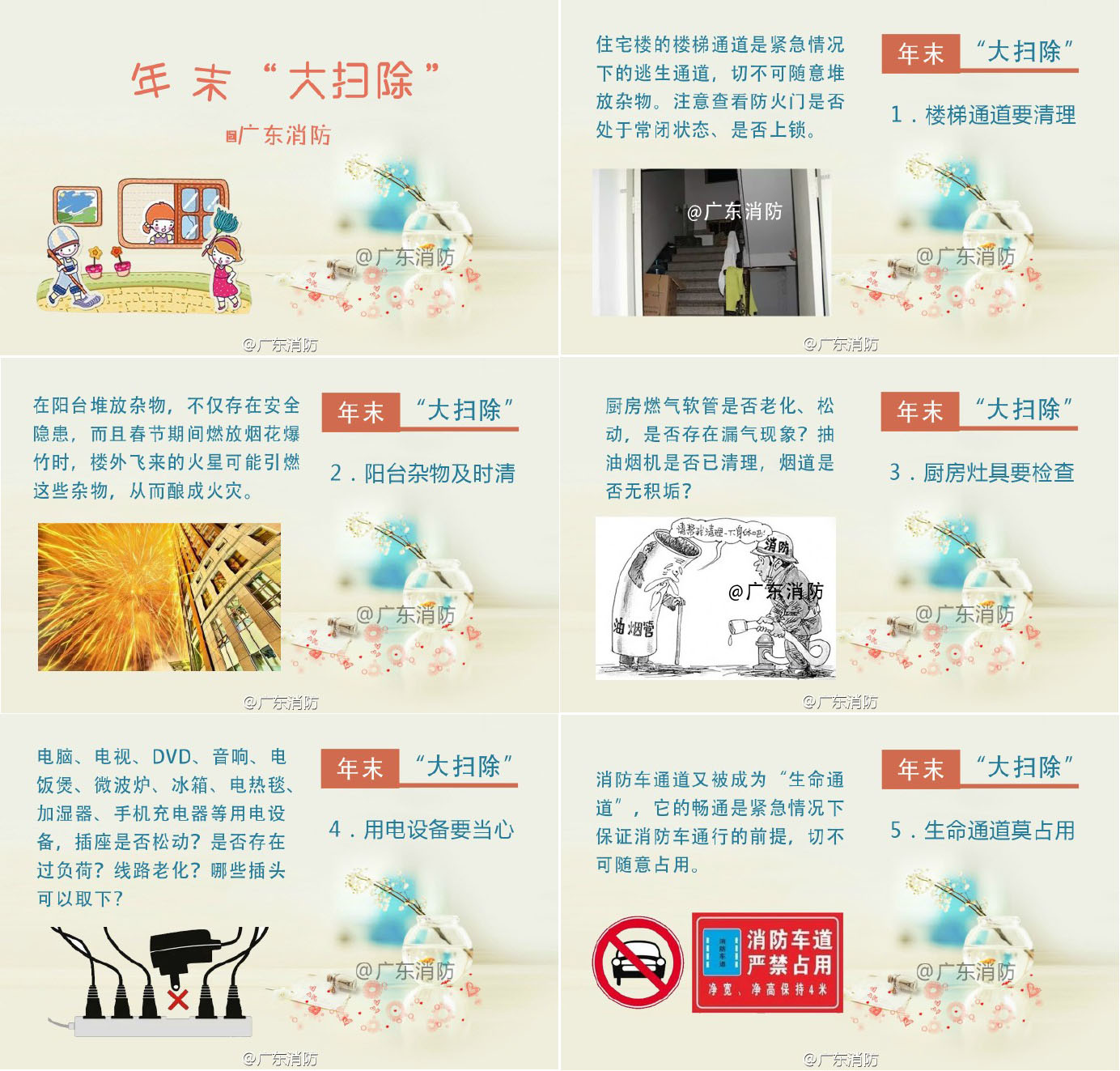 年末“大扫除”-消防篇
