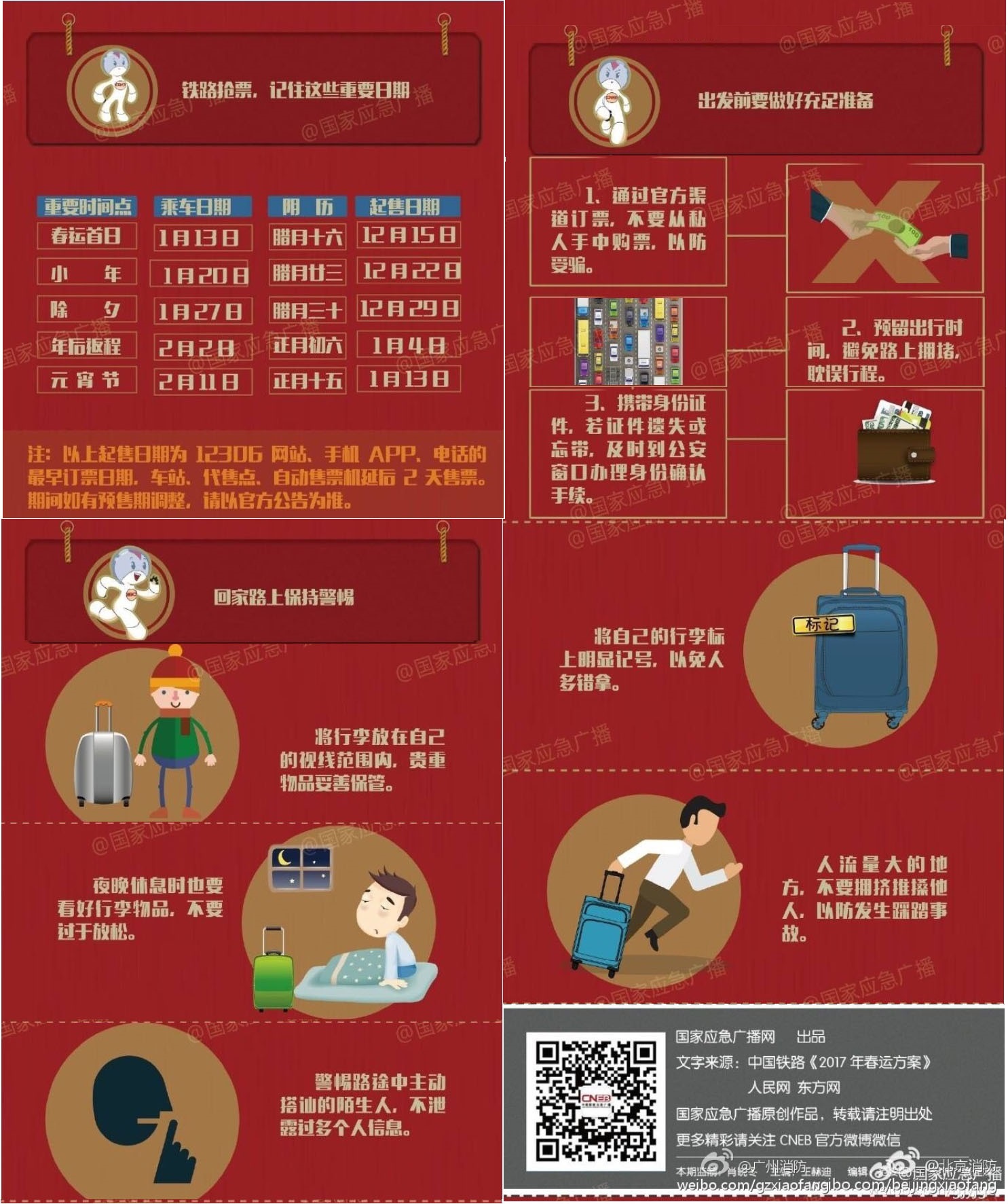 春节乘火车出行注意事项