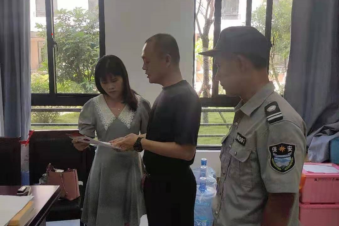 我处组织安全生产月活动