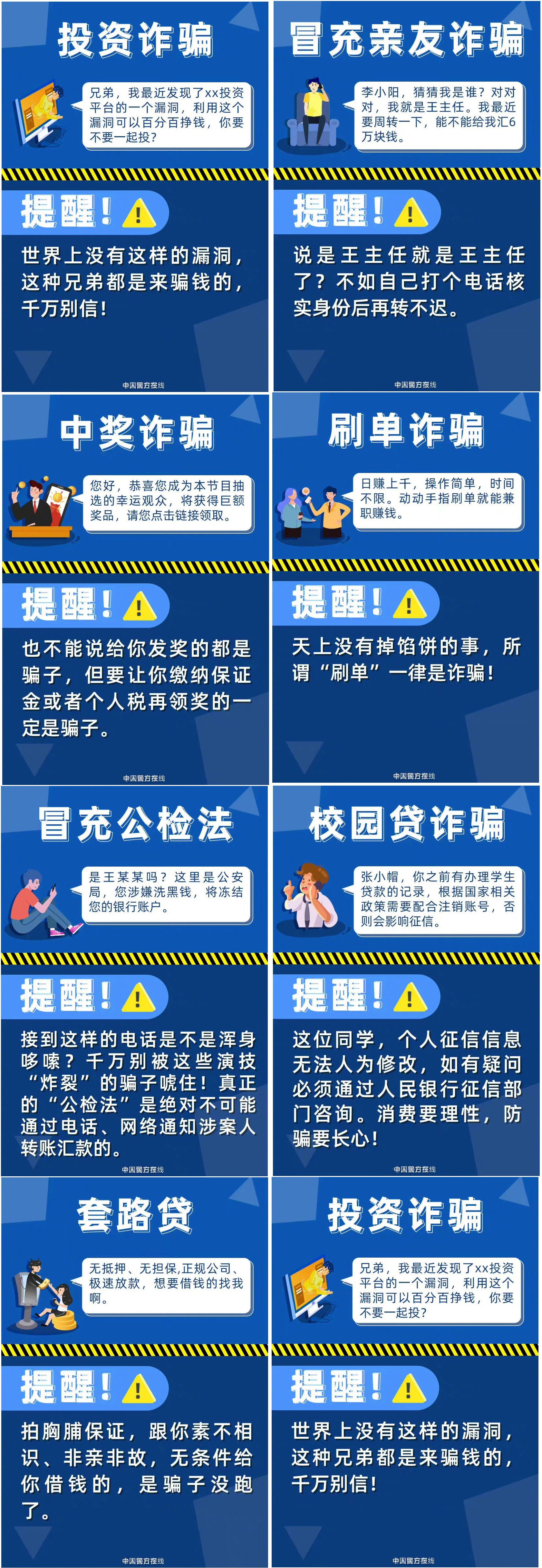 诈骗识别和防范